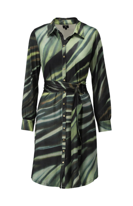 K-design Jurk Polo Met Design B131-P005 Stretchshop.nl