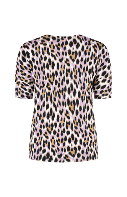 Lady Day Blouse Sage Sutton Print L28-601-3186 Stretchshop.nl