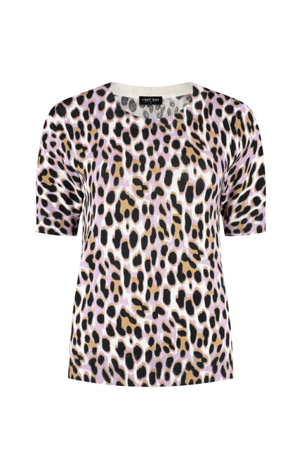 Lady Day Blouse Sage Sutton Print L28-601-3186 Stretchshop.nl