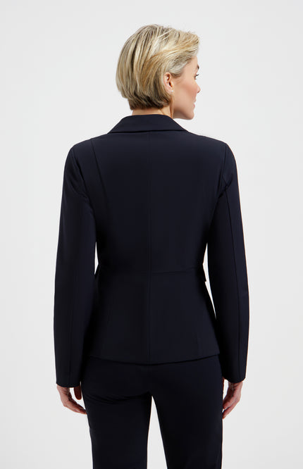 Lady Day Travel Blazer Clover Blue L46-475-3006 Stretchshop.nl