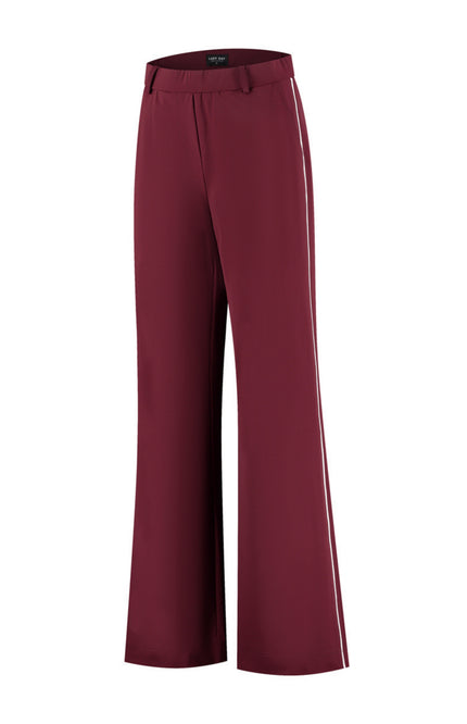 Lady Day Travel Broek Eleyn Burgundy L14-475-3005 Stretchshop.nl