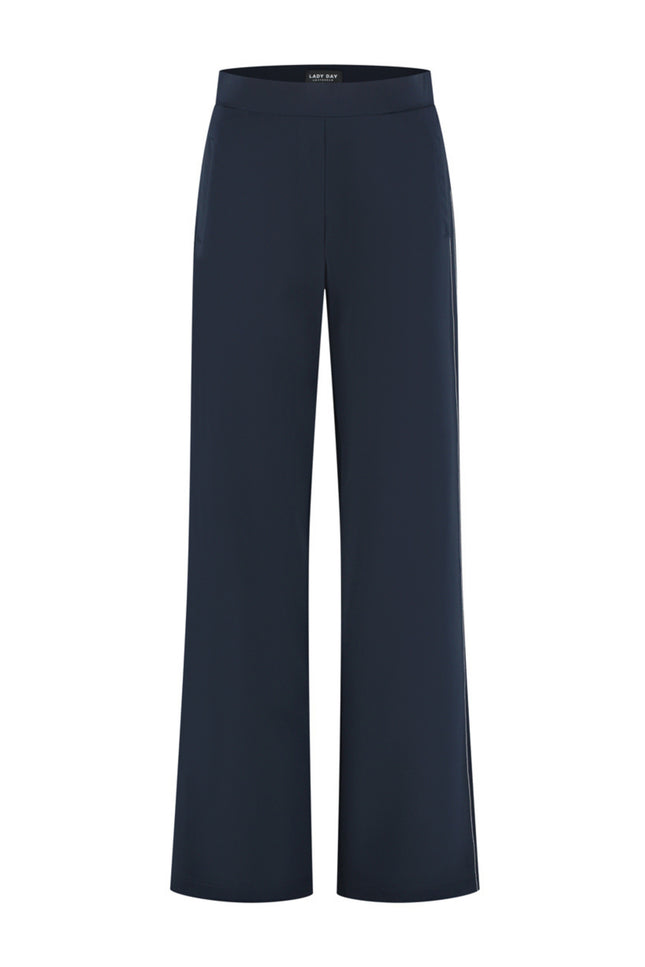 Lady Day Travel Broek Elza Blue L14-475-3001 Stretchshop.nl