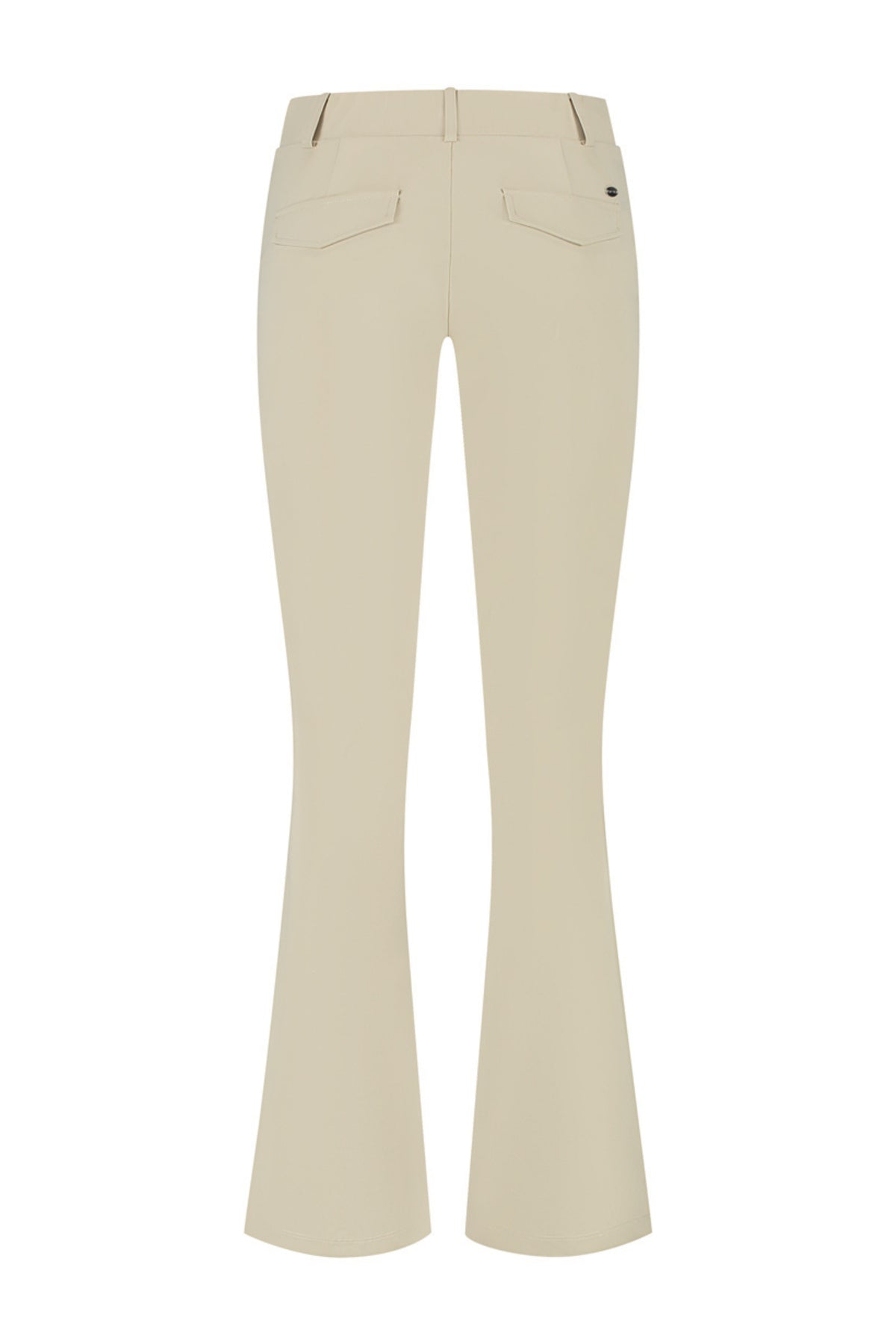 Lady Day reisbroek Poppy Sand L14-475-3106, lichte comfortabele travel broek met elastische taille en praktische zakken