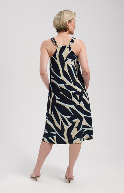 Lady Day Travel Jurk Elline Leya Print L36.380.3337 Stretchshop.nl