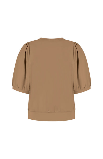 Lady Day Top Amie Mocha L24-375-3113 Stretchshop.nl