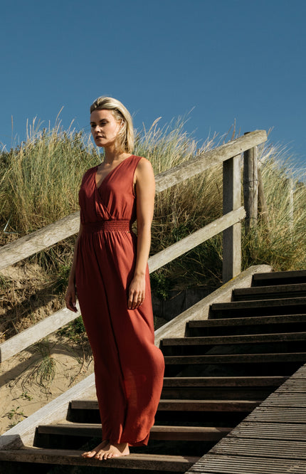 Maicazz Jumpsuit Noi Burnt Stretchshop.nl