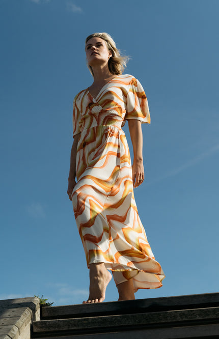 Maicazz Jurk Noralin Wave Stretchshop.nl