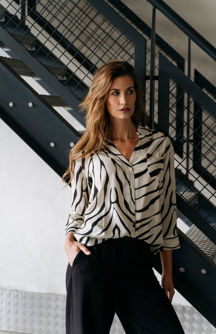 Maicazz Top Meeda Veines Stretchshop.nl