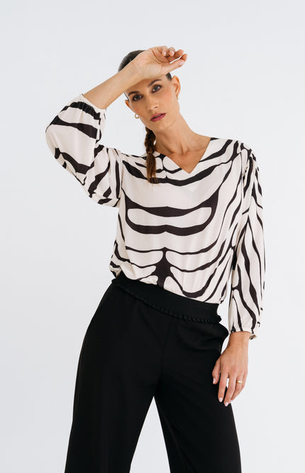 Maicazz Top Meeda Veines Stretchshop.nl