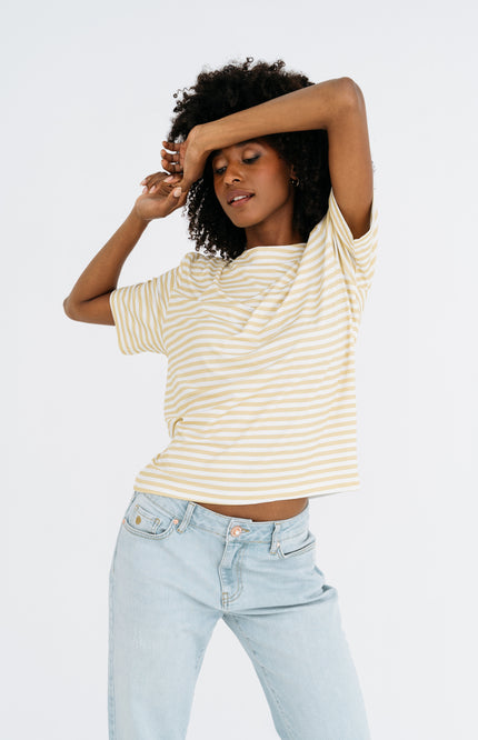 Maicazz Top Menna Stripe Solar Stretchshop.nl