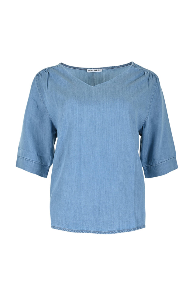 Maicazz Top Merle Blue Stretchshop.nl