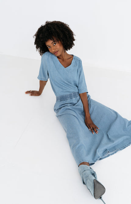 Maicazz Top Merle Blue Stretchshop.nl