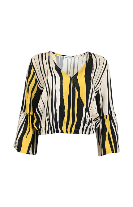 Maicazz Top Ninthe Stripe Solar Stretchshop.nl