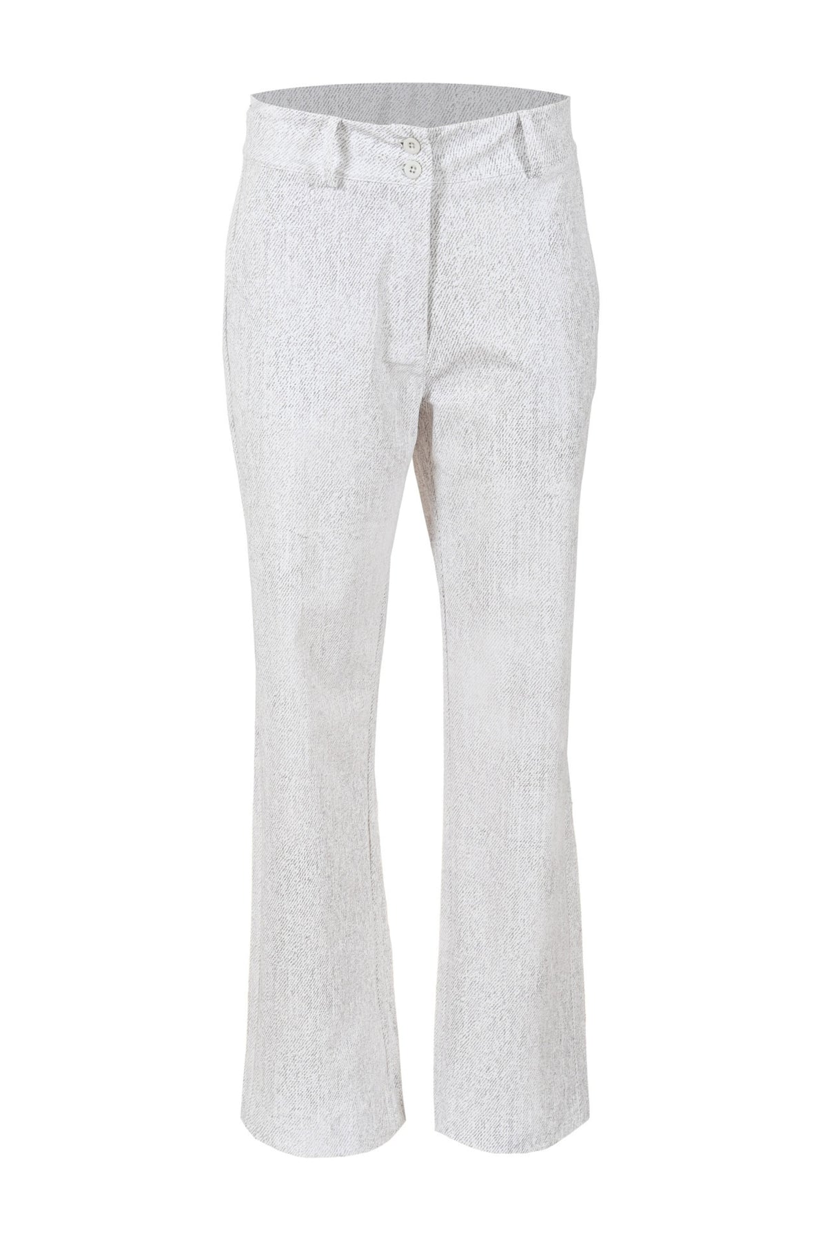 Taupe reisbroek Sarah van Maicazz & Zizo, casual jeans met comfortabele pasvorm en modern design, geschikt voor reizen en dagelijks gebruik