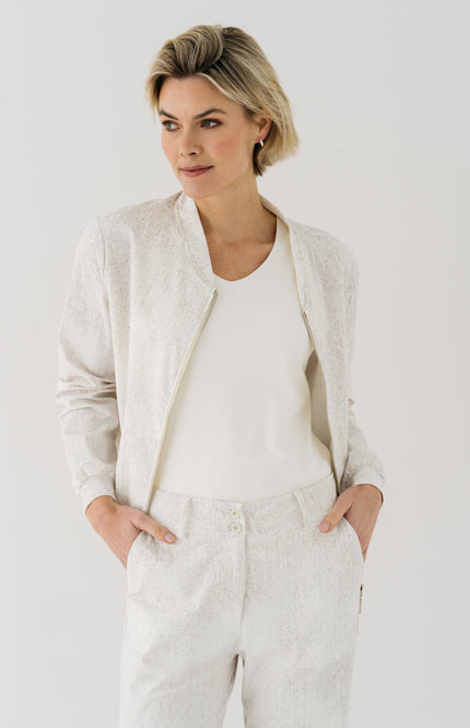 Maicazz Travel Jacket Bomba Taupe Jeans Stretchshop.nl