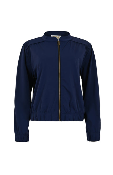Maicazz Travel Jacket Shanghai Navy Stretchshop.nl