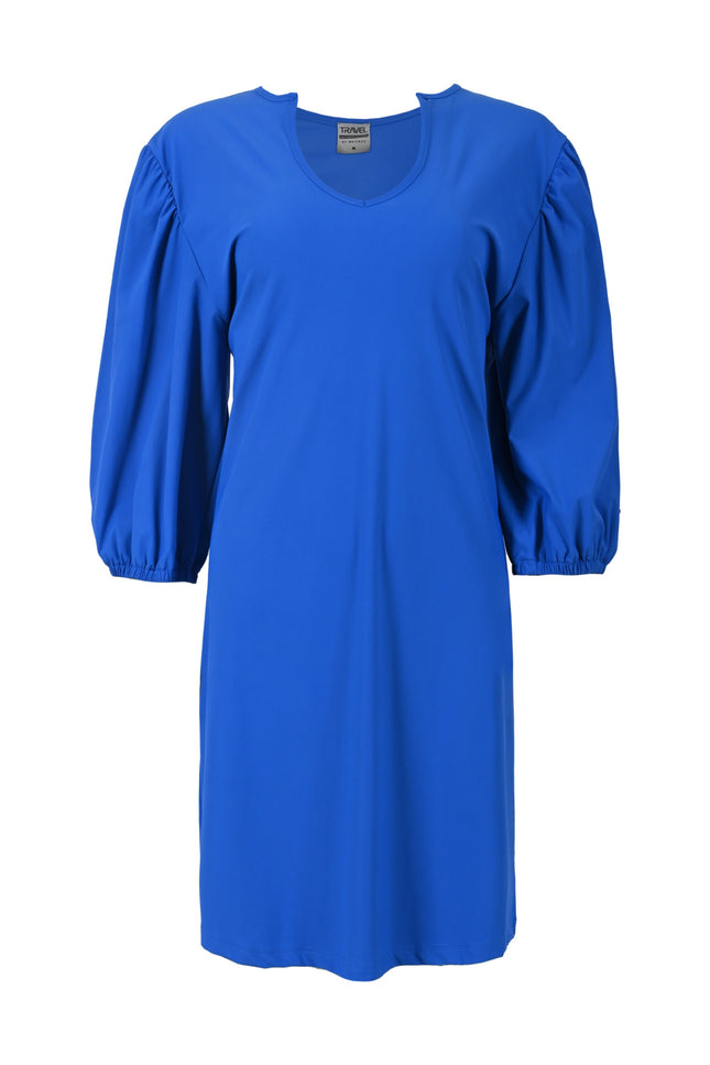 Maicazz Travel Jurk Rakee DRS Kobalt Stretchshop.nl