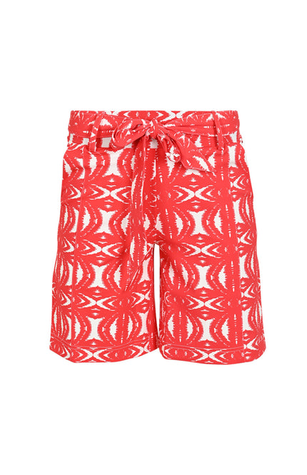 Maicazz Travel Short Cuba African Red Stretchshop.nl