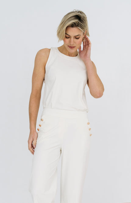 Maicazz Travel Top Paulie Offwhite Stretchshop.nl