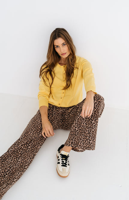 Maicazz Vest Midou Solar Yellow Stretchshop.nl