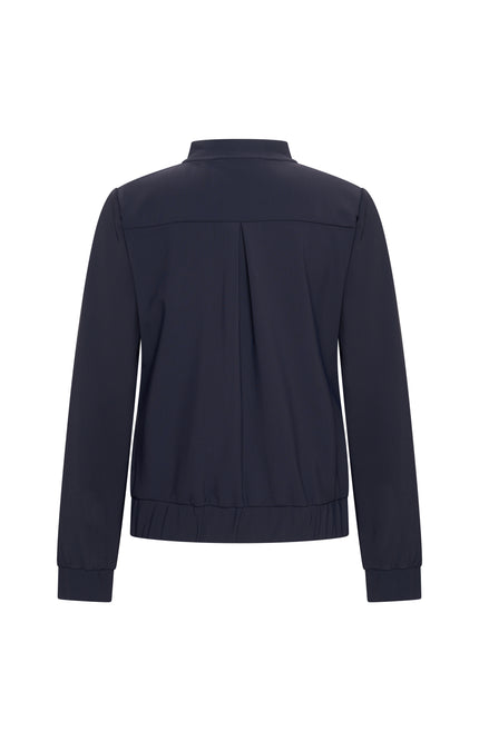 Mi Piace Bonded Travel Jacket Navy 202636 Stretchshop.nl