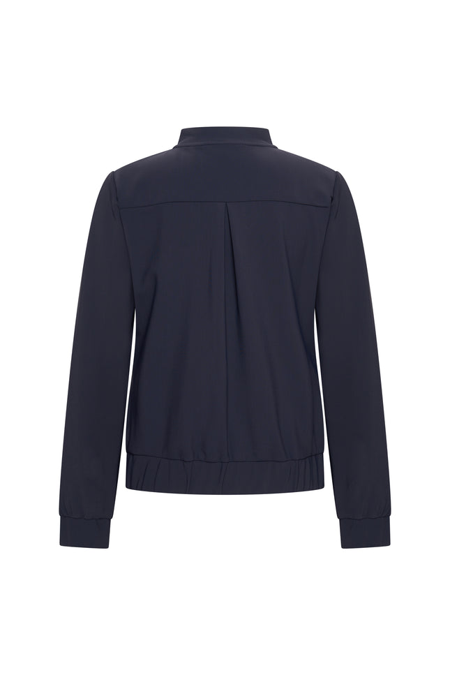 Mi Piace Bonded Travel Jacket Navy 202636 Stretchshop.nl