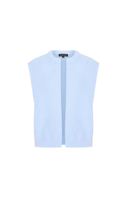 Mi Piace Gilet Light Blue 202468 Stretchshop.nl