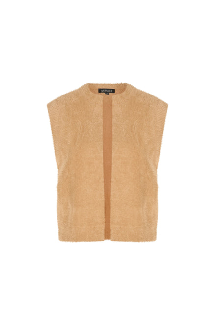 Mi Piace Gilet Mocca 202468 Stretchshop.nl