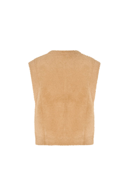 Mi Piace Gilet Mocca 202468 Stretchshop.nl
