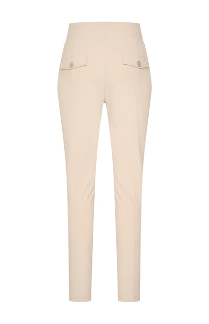 Mi Piace Heavy Travel Broek Beige 202134 Stretchshop.nl