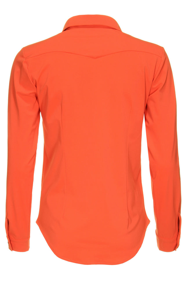 Travel blouse orange 60840