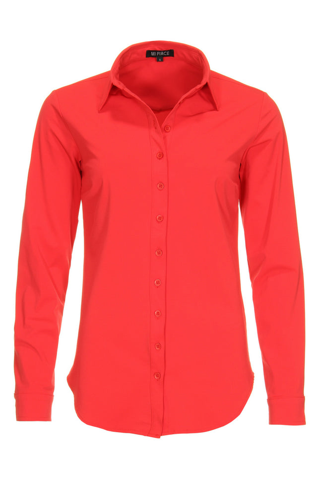 Travel blouse rood 60840