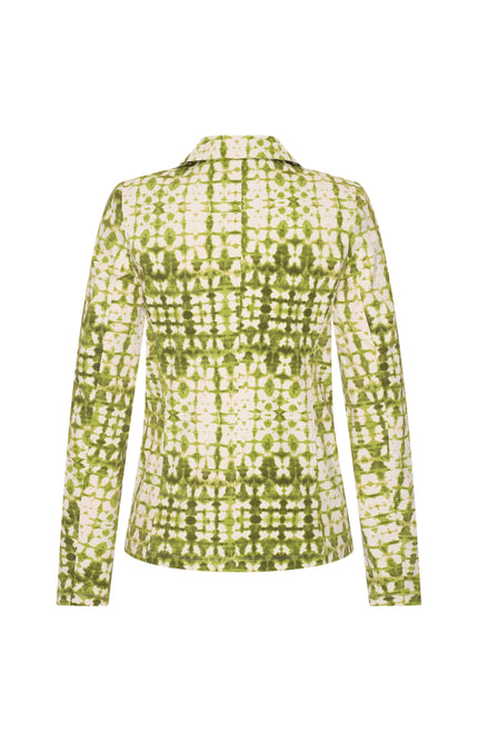 Mi Piace Travel Blazer Batik Print Kelp Forest Kit 202015 Stretchshop.nl