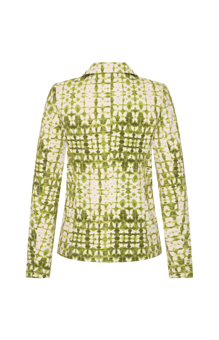 Mi Piace Travel Blazer Batik Print Kelp Forest Kit 202015 Stretchshop.nl