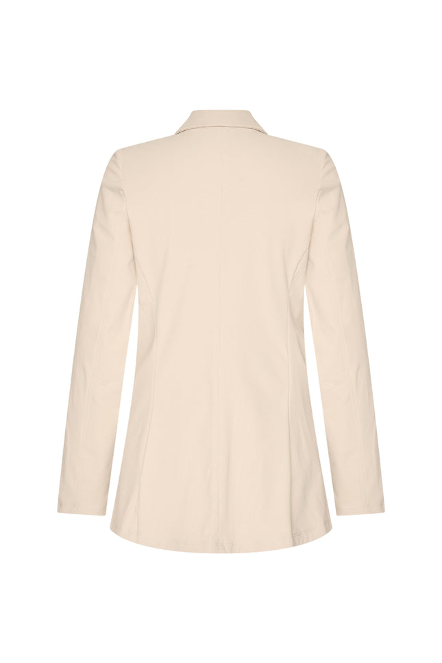 Mi Piace Travel Blazer Beige 202102A Stretchshop.nl
