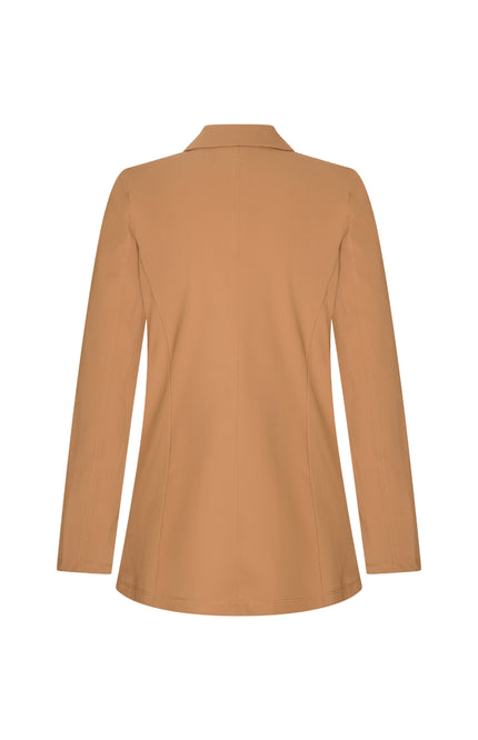 Mi Piace Travel Blazer Mocca 202102A Stretchshop.nl