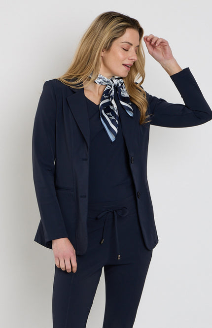 Mi Piace Travel Blazer Navy 202102A Stretchshop.nl