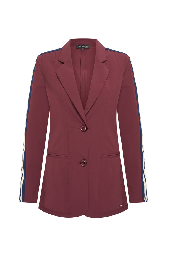 Travel Blazer Tape Burgundy 202667