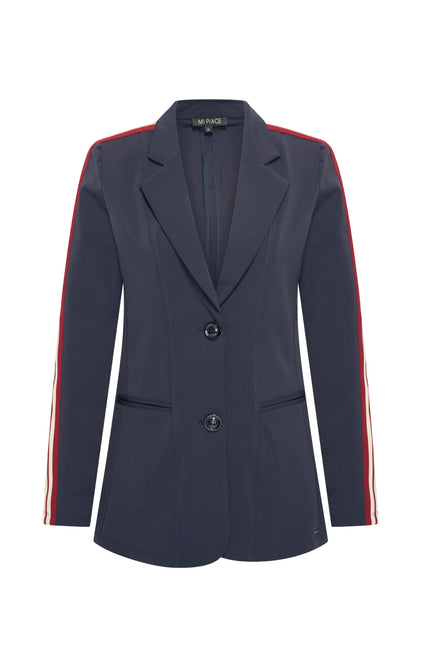 Mi Piace Travel Blazer Tape Navy 202667 Stretchshop.nl