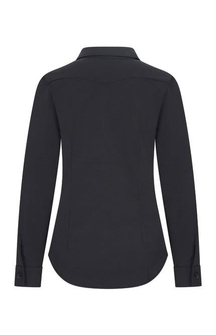 Mi Piace Travel Blouse Black 60840 Stretchshop.nl