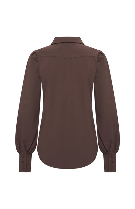 Travel Blouse Espresso 202037