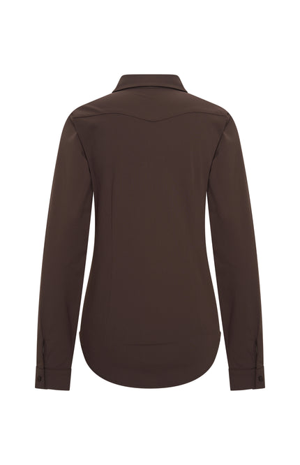 Travel Blouse Espresso 60840