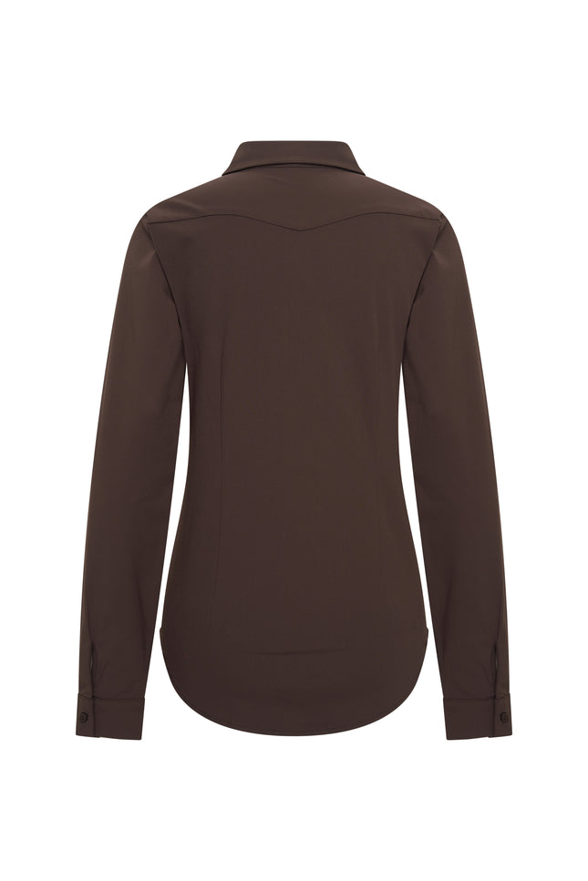 Travel Blouse Espresso 60840