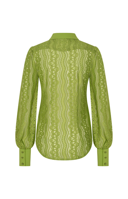 Mi Piace Travel Blouse Kelp Forest 202352 Stretchshop.nl