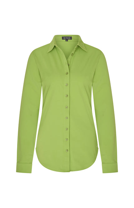 Mi Piace Travel Blouse Kelp Forest 60840 Stretchshop.nl