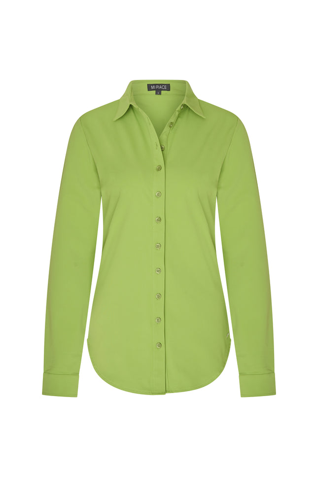 Mi Piace Travel Blouse Kelp Forest 60840 Stretchshop.nl
