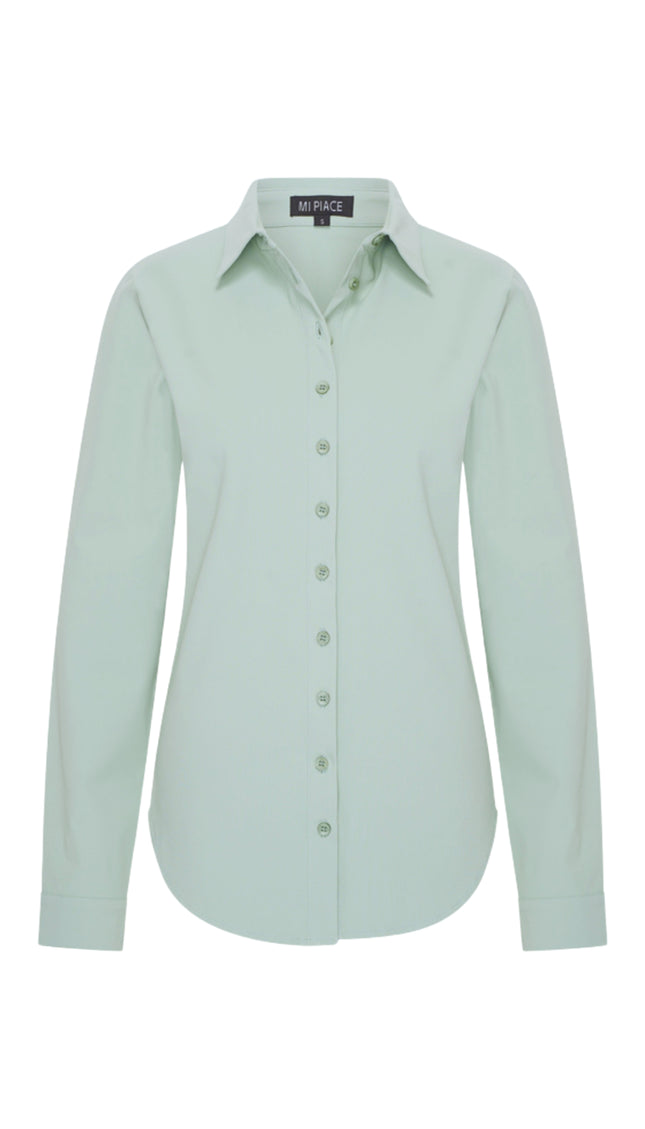 Mi Piace Travel Blouse Lilypad 60840 Stretchshop.nl