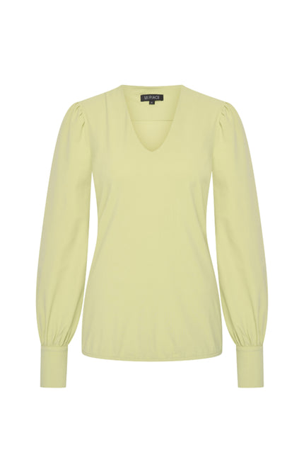 Travel Blouse Puff Sleeves Winter Pear 202226
