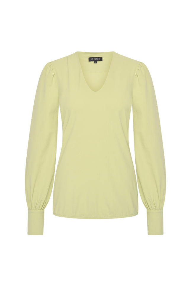 Travel Blouse Puff Sleeves Winter Pear 202226