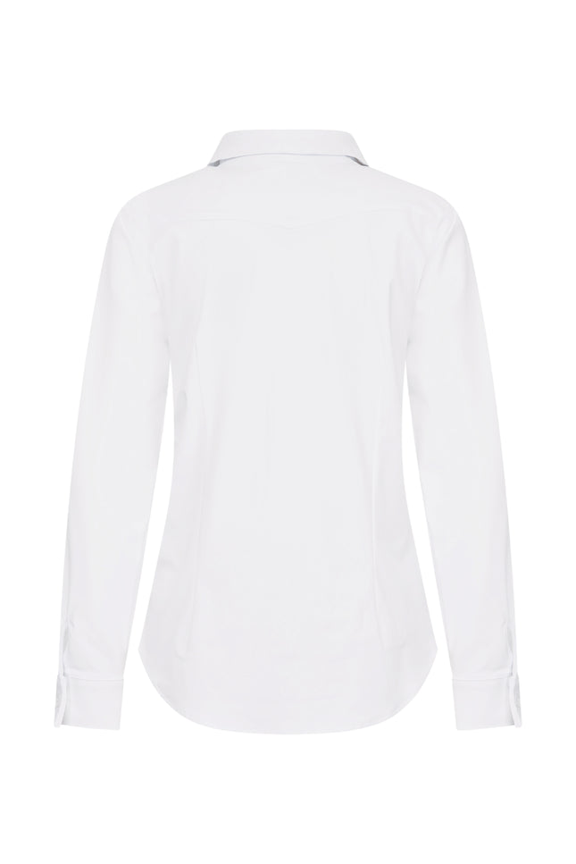 Mi Piace Travel blouse White 60840 Stretchshop.nl